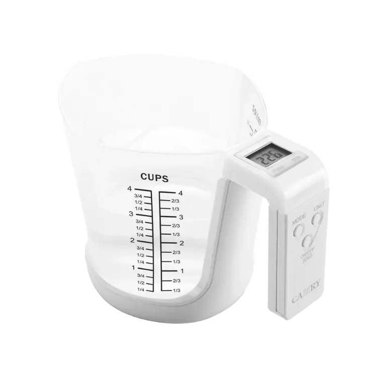 [6B13123] Balanza Con Jarra Digital Blanca Camry 3kg EK6331-20