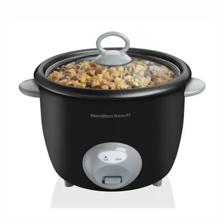 Hamilton Beach Olla Arrocera Negra 20 Tazas 37542