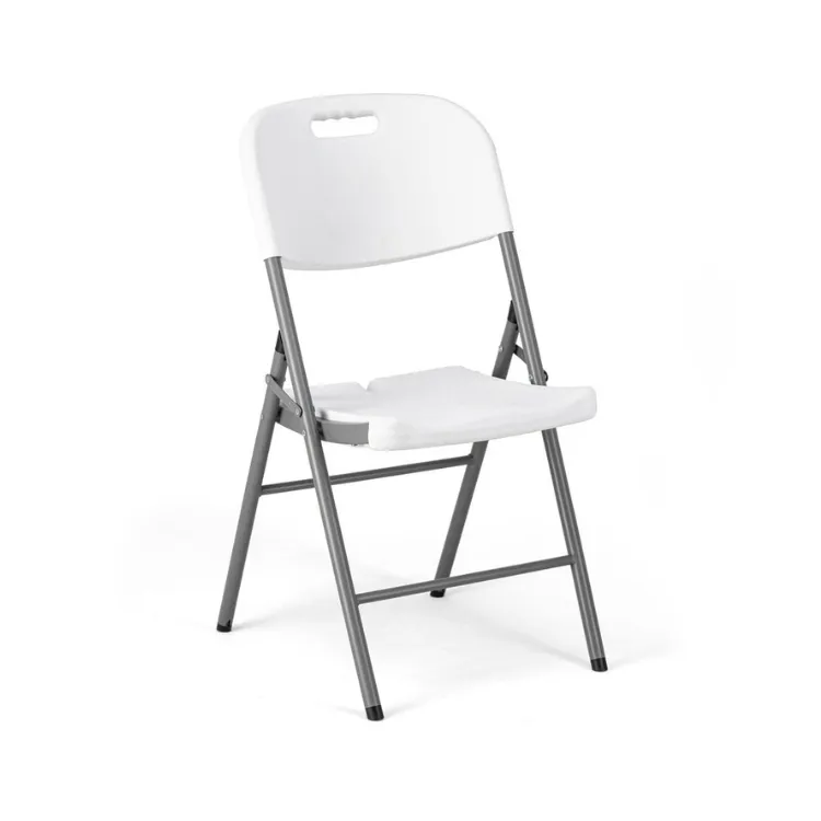 [4894616193135] Silla Plegable Blanca (193135) Best Home