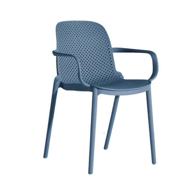 Silla Art Berlin Con Brazos Azul Pica